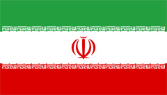Flagge der Islamische Republik Iran